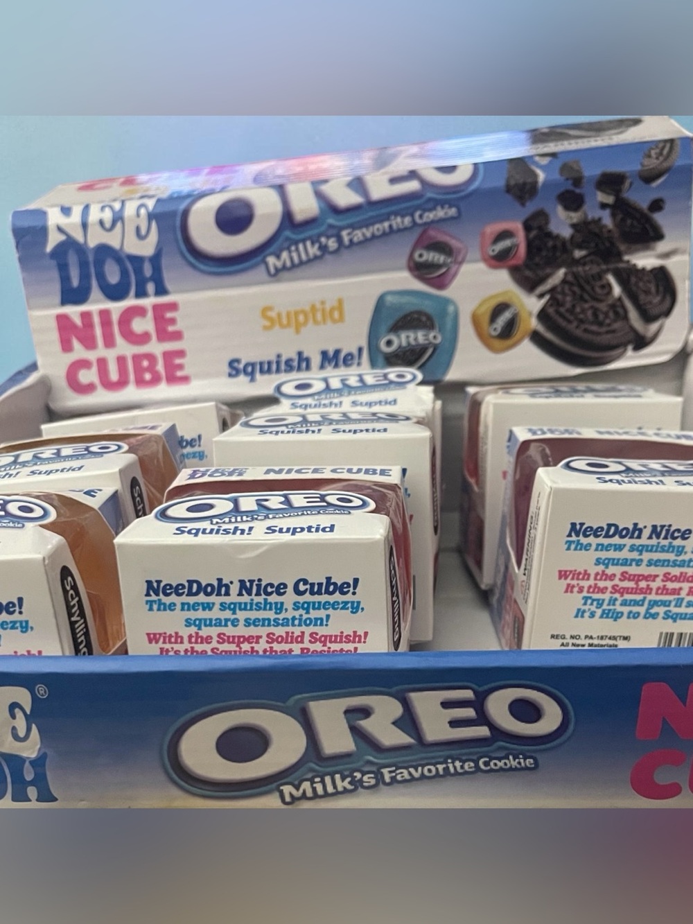 Nice cube squishy Oreo new